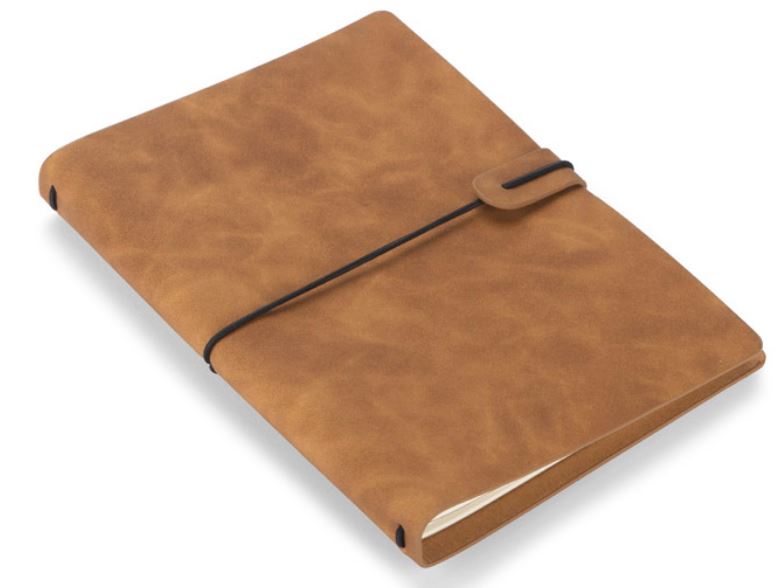 Notes A5 iz eko-usnja - z dvema zvezkoma A5