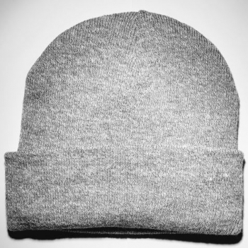 zimska pletena kapa z logotipom